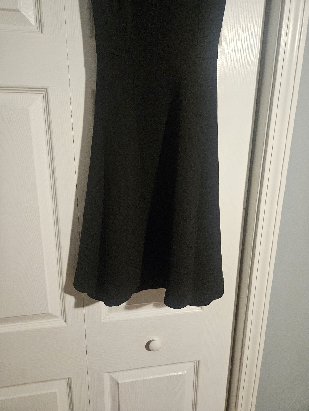 Tommy Hilfiger Black Sleeveless Fit-and-Flare Dress Size 2 - Picture 4 of 9